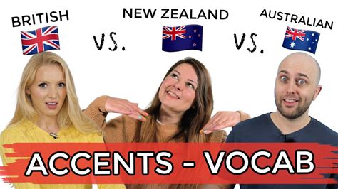 australian accent vs british accent